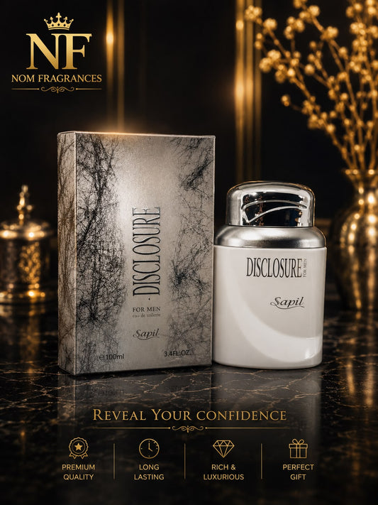 Disclosure White for Men by Sapil